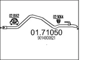 Abgasrohr hinten MTS 01.71050