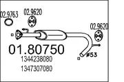 Mittelschalldämpfer MTS 01.80750