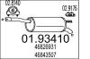 Endschalldämpfer MTS 01.93410