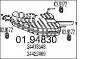 Endschalldämpfer MTS 01.94830