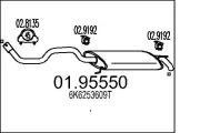 Endschalldämpfer MTS 01.95550