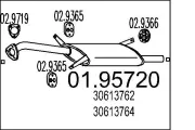 Endschalldämpfer MTS 01.95720