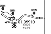 Endschalldämpfer MTS 01.95910