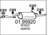 Endschalldämpfer MTS 01.95920