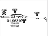 Endschalldämpfer MTS 01.96310