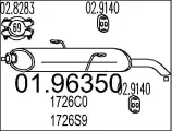 Endschalldämpfer MTS 01.96350