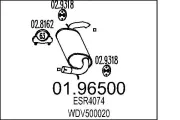 Endschalldämpfer MTS 01.96500