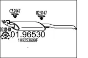 Endschalldämpfer MTS 01.96530