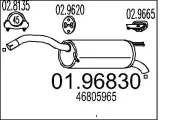 Endschalldämpfer MTS 01.96830