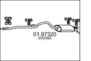 Endschalldämpfer MTS 01.97320