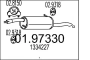 Endschalldämpfer MTS 01.97330