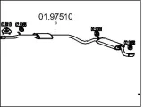 Endschalldämpfer MTS 01.97510