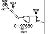 Endschalldämpfer MTS 01.97680