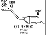 Endschalldämpfer MTS 01.97690