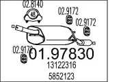 Endschalldämpfer MTS 01.97830