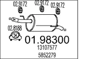 Endschalldämpfer MTS 01.98300