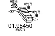 Endschalldämpfer MTS 01.98450