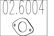 Dichtung, Abgasrohr MTS 02.6004