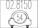 Rohrverbinder, Abgasanlage MTS 02.8150