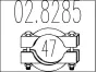 Rohrverbinder, Abgasanlage MTS 02.8285