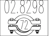 Rohrverbinder, Abgasanlage MTS 02.8298