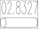 Rohrverbinder, Abgasanlage MTS 02.8327