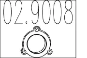 Dichtung, Abgasrohr MTS 02.9008