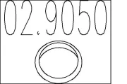 Dichtring, Abgasrohr MTS 02.9050