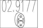 Anschlagpuffer, Schalldämpfer MTS 02.9177