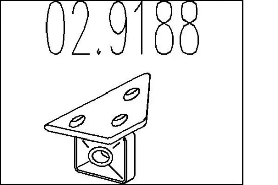 Anschlagpuffer, Schalldämpfer MTS 02.9188 Bild Anschlagpuffer, Schalldämpfer MTS 02.9188