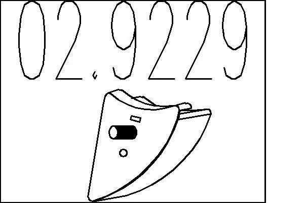 Anschlagpuffer, Schalldämpfer MTS 02.9229