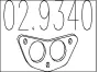 Dichtung, Abgasrohr MTS 02.9340