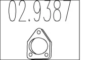 Dichtung, Abgasrohr MTS 02.9387