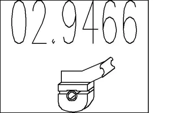 Anschlagpuffer, Schalldämpfer MTS 02.9466 Bild Anschlagpuffer, Schalldämpfer MTS 02.9466