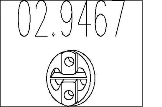 Anschlagpuffer, Schalldämpfer MTS 02.9467 Bild Anschlagpuffer, Schalldämpfer MTS 02.9467