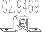 Anschlagpuffer, Schalld&auml;mpfer MTS 02.9469