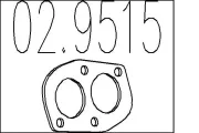 Dichtung, Abgasrohr MTS 02.9515