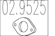 Dichtung, Abgasrohr MTS 02.9525