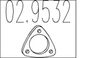 Dichtung, Abgasrohr MTS 02.9532