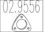 Dichtung, Abgasrohr MTS 02.9556