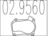 Dichtung, Abgasrohr MTS 02.9560