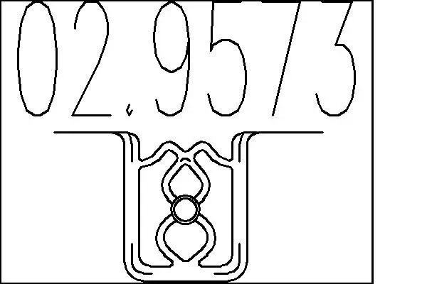Anschlagpuffer, Schalldämpfer MTS 02.9573