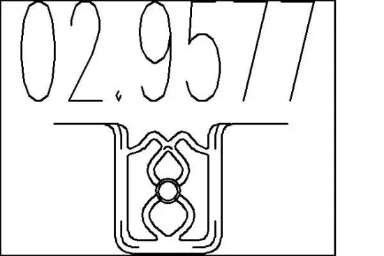 Anschlagpuffer, Schalldämpfer MTS 02.9577 Bild Anschlagpuffer, Schalldämpfer MTS 02.9577