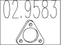 Dichtung, Abgasrohr MTS 02.9583