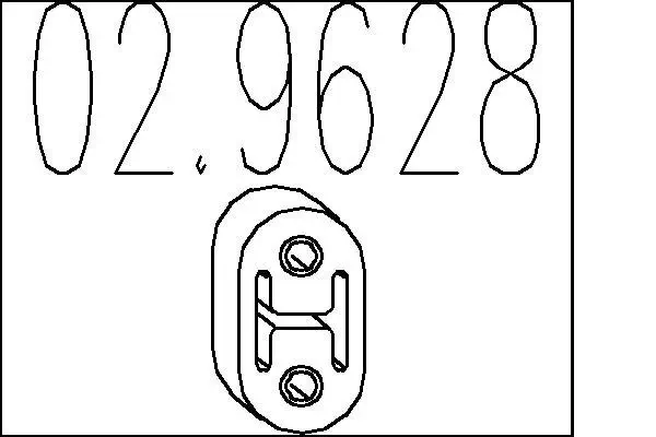Anschlagpuffer, Schalldämpfer MTS 02.9628