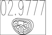Anschlagpuffer, Schalldämpfer MTS 02.9777