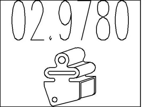Anschlagpuffer, Schalldämpfer MTS 02.9780 Bild Anschlagpuffer, Schalldämpfer MTS 02.9780