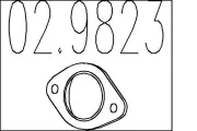 Dichtung, Abgasrohr MTS 02.9823