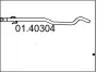 Abgasrohr hinten MTS 01.40304