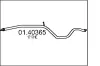 Abgasrohr vorne MTS 01.40365